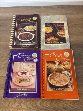 Vintage Company’s Coming Cookbook Lot – Jean Paré – 4 Books
